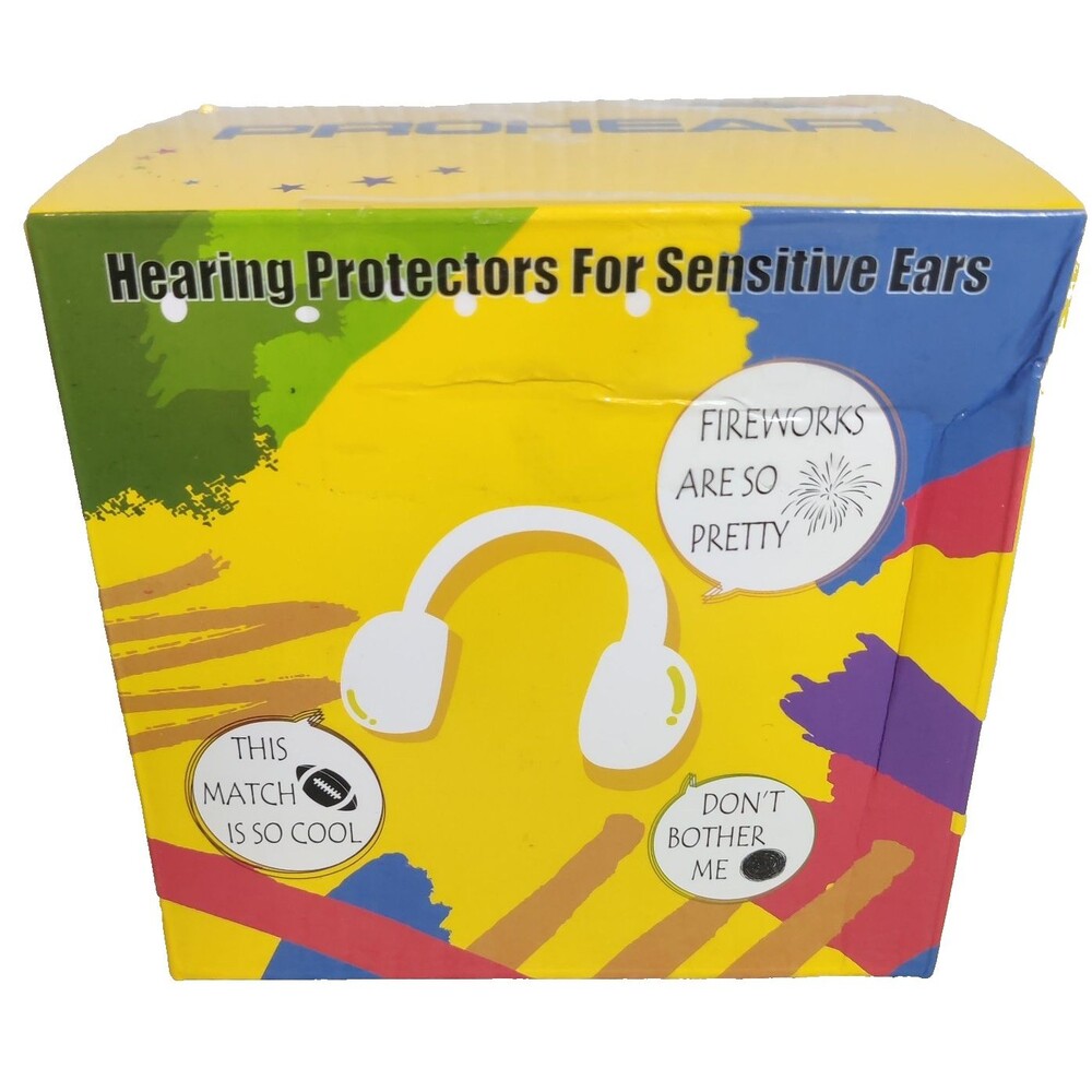 PROHEAR Kids Ear Protection Safety Noise Earmuffs Adjustable Baby Safety- NEW